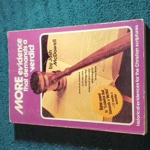 More evidence that demands a verdict book